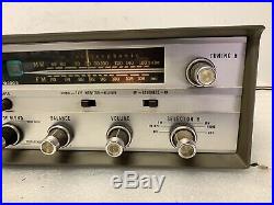 Pioneer SM-Q300B Vintage Stereo Tube Receiver Amplifier + Multiplex Adapter RARE