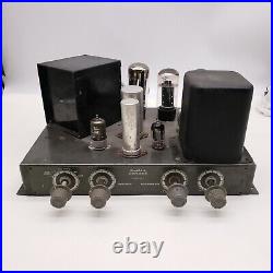 Powers On Rare Vintage Heathkit Tube Pre / Main Amplifier A-9b