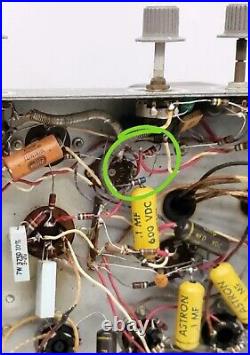 Powers On Rare Vintage Heathkit Tube Pre / Main Amplifier A-9b