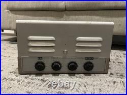 Precision Electronics PA25 vintage tube amplifier project PA 25 amp 6L6