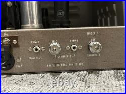 Precision Electronics PA25 vintage tube amplifier project PA 25 amp 6L6