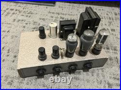 Precision Electronics PA25 vintage tube amplifier project PA 25 amp 6L6