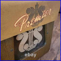 Premier 110 Guitar Harp Amplifier Vintage 1950s All Tube Tan/brown Nice Shape