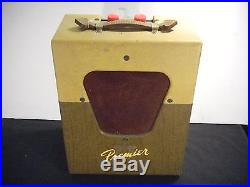 Premier Amplifier Model 50 with Original Box Vintage 1950's Tube Amp RARE