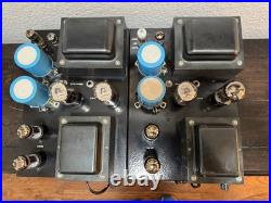 Price Cut Pair of Quicksilver 8417 Mono Amp 60W Tube Amps Vintage