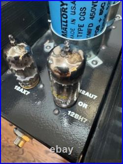 Price Cut Pair of Quicksilver 8417 Mono Amp 60W Tube Amps Vintage