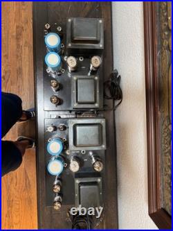 Price Cut Pair of Quicksilver 8417 Mono Amp 60W Tube Amps Vintage