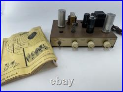 QUAL KIT AMPLIFIER MODEL 2200 VINTAGE TUBE AMP 12 Watt Untested