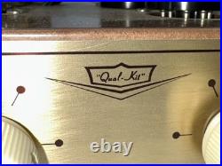 QUAL KIT AMPLIFIER MODEL 2200 VINTAGE TUBE AMP 12 Watt Untested