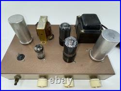 QUAL KIT AMPLIFIER MODEL 2200 VINTAGE TUBE AMP 12 Watt Untested