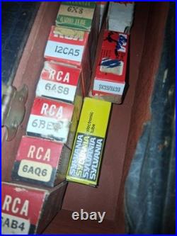 RANDOM 150 0ld Vacuum Radio TV Amp Tubes RCA l vintage lot bulk 1930's-1950's