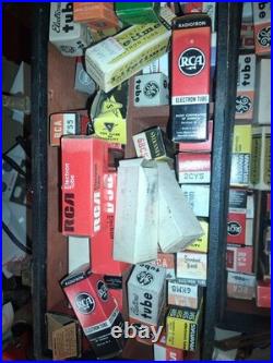 RANDOM 150 0ld Vacuum Radio TV Amp Tubes RCA l vintage lot bulk 1930's-1950's