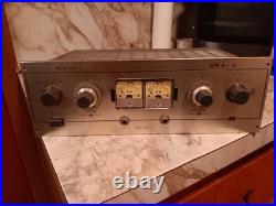 RARE SONY SRA-3 Recording Vacuum Tube Amplifier Vintage Mic Preamp