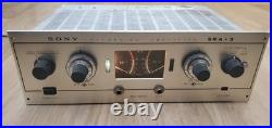 RARE SONY SRA-3 Recording Vacuum Tube Amplifier Vintage Mic Preamp