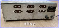 RARE SONY SRA-3 Recording Vacuum Tube Amplifier Vintage Mic Preamp RARE SONY SRA-3 Recording Vacuum Tube Amplifier Vintage Mic Preamp