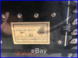 RCA MI-9354C Vintage Tube Theater Audio Sound Amplifier in Photophone Rack +++