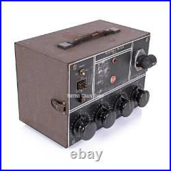 RCA Portable Mixer Amplifier OP-7 Serviced 4 Channel Tube Amp OP7 Vintage Rare