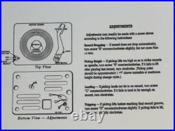 RCA portable record player EY-2, with Tube amp, Restored to New