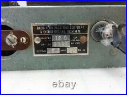 RCE vintage 1940S tube amplifier model 115 12 c for restoration or parts