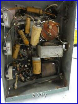 RCE vintage 1940S tube amplifier model 115 12 c for restoration or parts