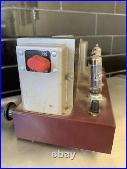 ROGERS RD JUNIOR Vintage Tube Pre-amp Amplifier & 2 Spare Valves Mono Hifi