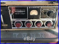 Rare 1950's vintage tubed Gates Dynomote Studio mic mixer Console tube amp