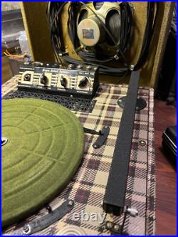 Rare! Bogen PR16 Transcription turntable with built-in tube amp, 15 tonearm