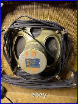 Rare! Bogen PR16 Transcription turntable with built-in tube amp, 15 tonearm