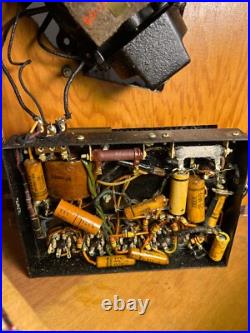 Rare! Bogen PR16 Transcription turntable with built-in tube amp, 15 tonearm