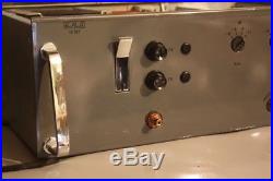 Rare Eag Pair Vintage Tube Pro Amp Amplifiers Siemens Telefunken O85 V69