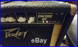 Rare Find. Vintage Peavey Encore 65 Tube guitar amp. Upgraded Celestion speaker