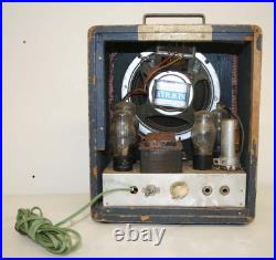 Rare Vintage 1940 Teisco Tube Amplifier
