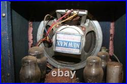 Rare Vintage 1940 Teisco Tube Amplifier