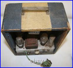 Rare Vintage 1940 Teisco Tube Amplifier