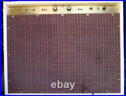 Rare Vintage 1965 Kay Model 720 Bass Guitar Tube Amplifier in Good Condition
