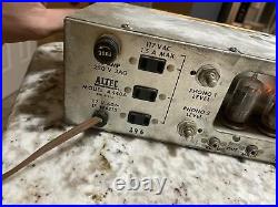 Rare Vintage Altec A400a Tube Amplifier