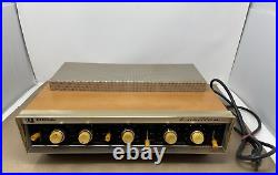 Rare Vintage Bell Carillon Model 6060 Tube Amplifier Powers On Untested READ