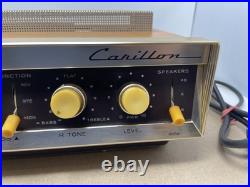 Rare Vintage Bell Carillon Model 6060 Tube Amplifier Powers On Untested READ