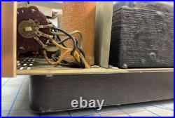 Rare Vintage Bell Carillon Model 6060 Tube Amplifier Powers On Untested READ