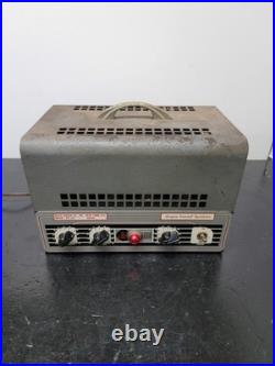 Rare! Vintage David Bogen Tube Amp Sound System Model Pv-10 Tested