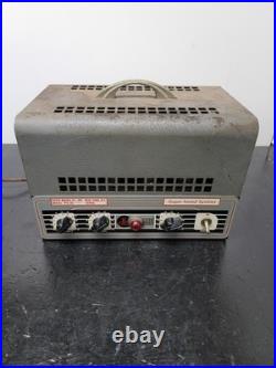 Rare! Vintage David Bogen Tube Amp Sound System Model Pv-10 Tested