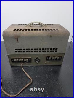 Rare! Vintage David Bogen Tube Amp Sound System Model Pv-10 Tested