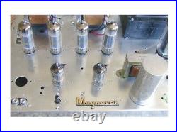 Rare Vintage Magnavox Stereo Quad El84 Tube Amp Amplifier (shiny & Nice-looking)