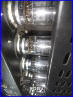 Rare Vintage Mesa/Boogie Bass 400 Tube Amp+ Mesa SUS-4 Shock-Mount Case