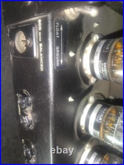 Rare Vintage Mesa/Boogie Bass 400 Tube Amp+ Mesa SUS-4 Shock-Mount Case