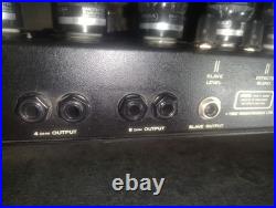 Rare Vintage Mesa/Boogie Bass 400 Tube Amp+ Mesa SUS-4 Shock-Mount Case