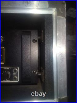 Rare Vintage Mesa/Boogie Bass 400 Tube Amp+ Mesa SUS-4 Shock-Mount Case