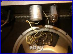 Rare Vintage Montgomery Ward Airline guitar tube amp for parts or repair
