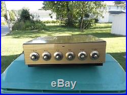 Rare Vintage Olson Hi-fi Tube Amplifier Sterophonic Model St-15 Tube 5ar4 12ax7