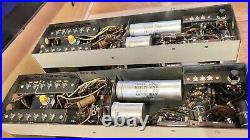 Rare Vintage Pair of Dukane 1A435 Mono Tube Amplifier 7867 Very Nice Untested